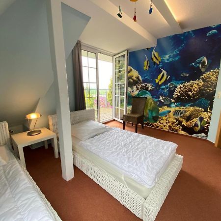 Ferienwohnung im Poolhaus mit Ostseeblick Wittenbeck Exterior foto