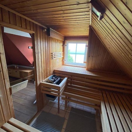 Ferienwohnung im Poolhaus mit Ostseeblick Wittenbeck Exterior foto